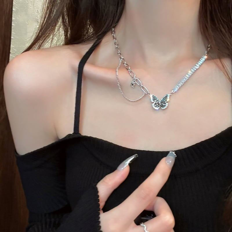 スタイリッシュ 一目惚れ 着心地抜群 ネックレス アクセサリー＜isf-3743＞