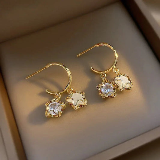 オシャレ度満点 知的で品の良い 個性的なデザイン イアリング アクセサリー＜isf-2899＞