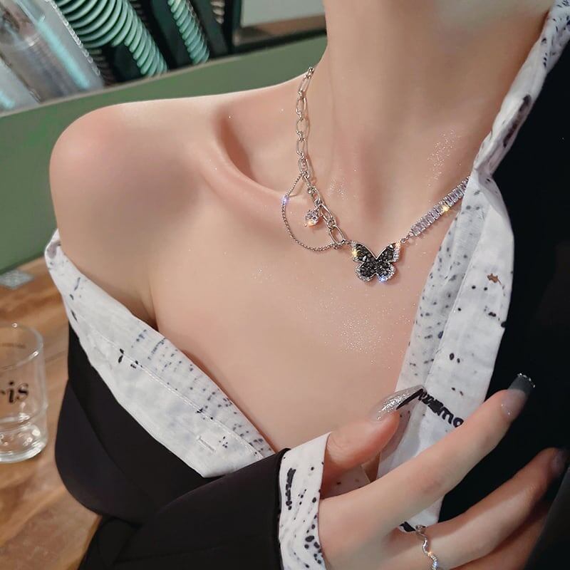 スタイリッシュ 一目惚れ 着心地抜群 ネックレス アクセサリー＜isf-3743＞